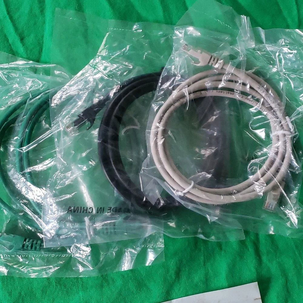 Bundle of Cat 5 Ethernet Patch Cables 5 (3ft) 3(6ft) 1(7ft) 1(14ft)
